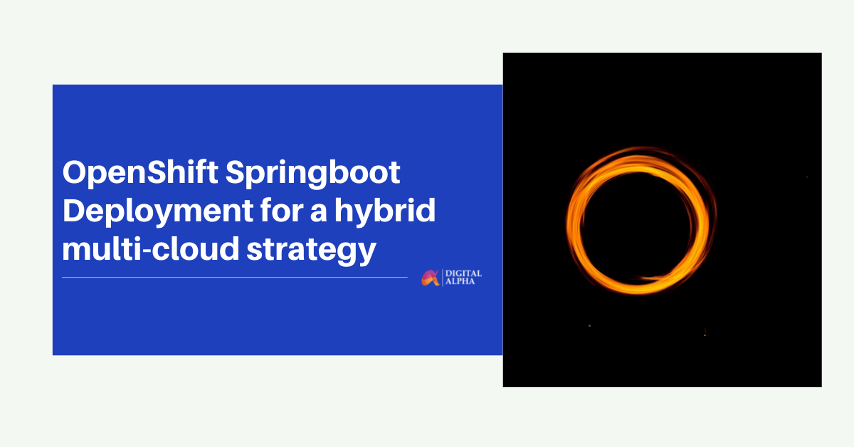 Enabling hybrid multi-cloud strategy with OpenShift SpringBoot Deployment